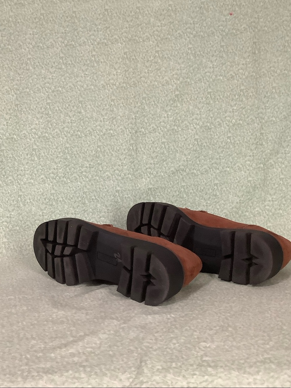 Cliffs by WHITE MOUNTAIN Faux Suede Penny Loafers in Brown Size 8.5 - Picture 5 of 7